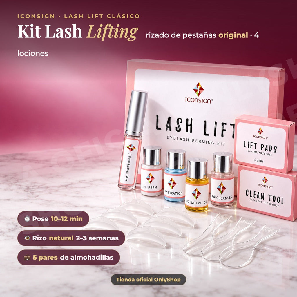 Kit Lash Lifting Rizado Original Iconsign · hero