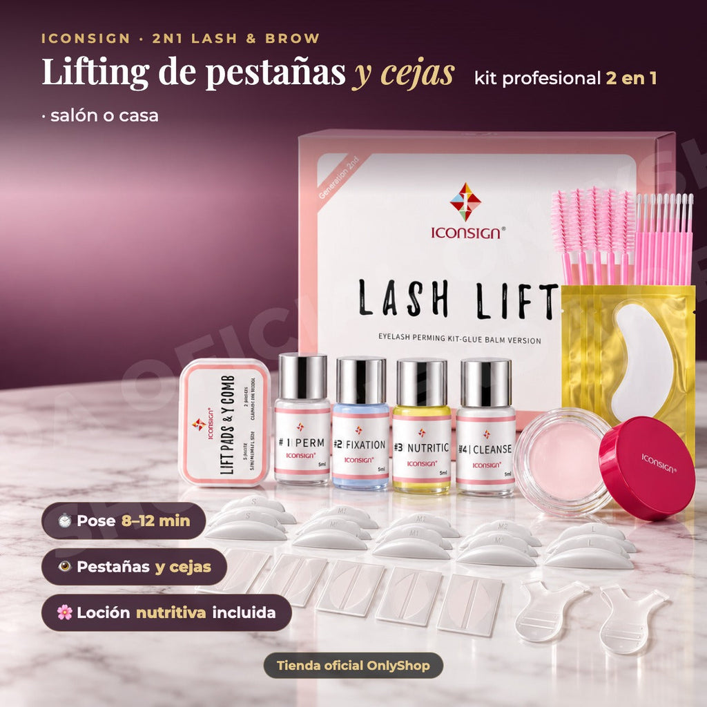ICONSIGN 2N1 Lash & Brow Lifting Kit · hero