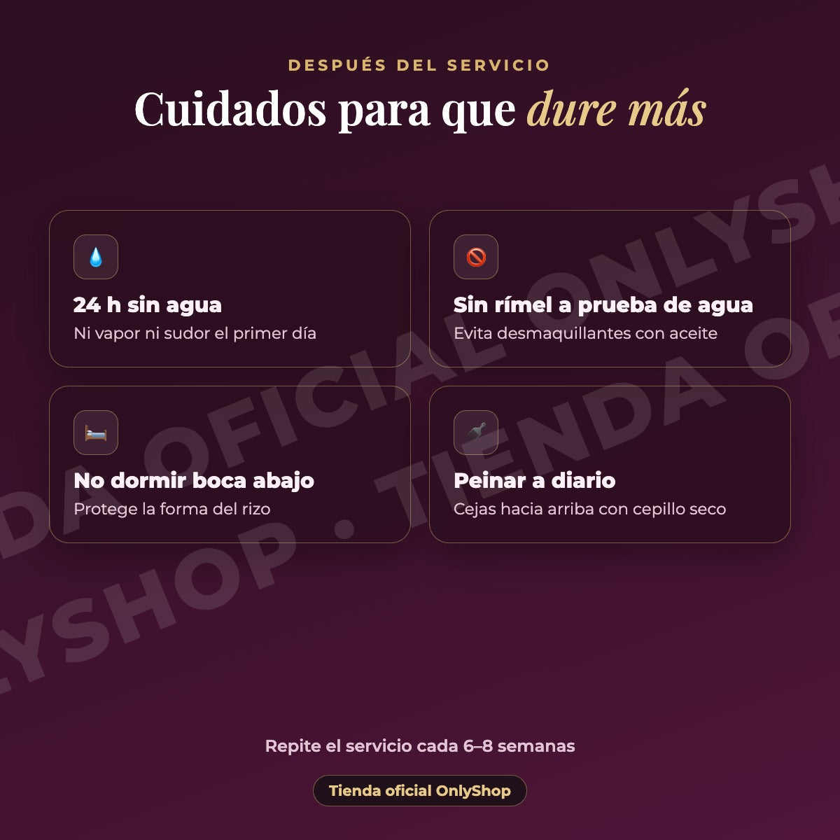 ICONSIGN 2N1 Lash & Brow Lifting Kit · cuidados