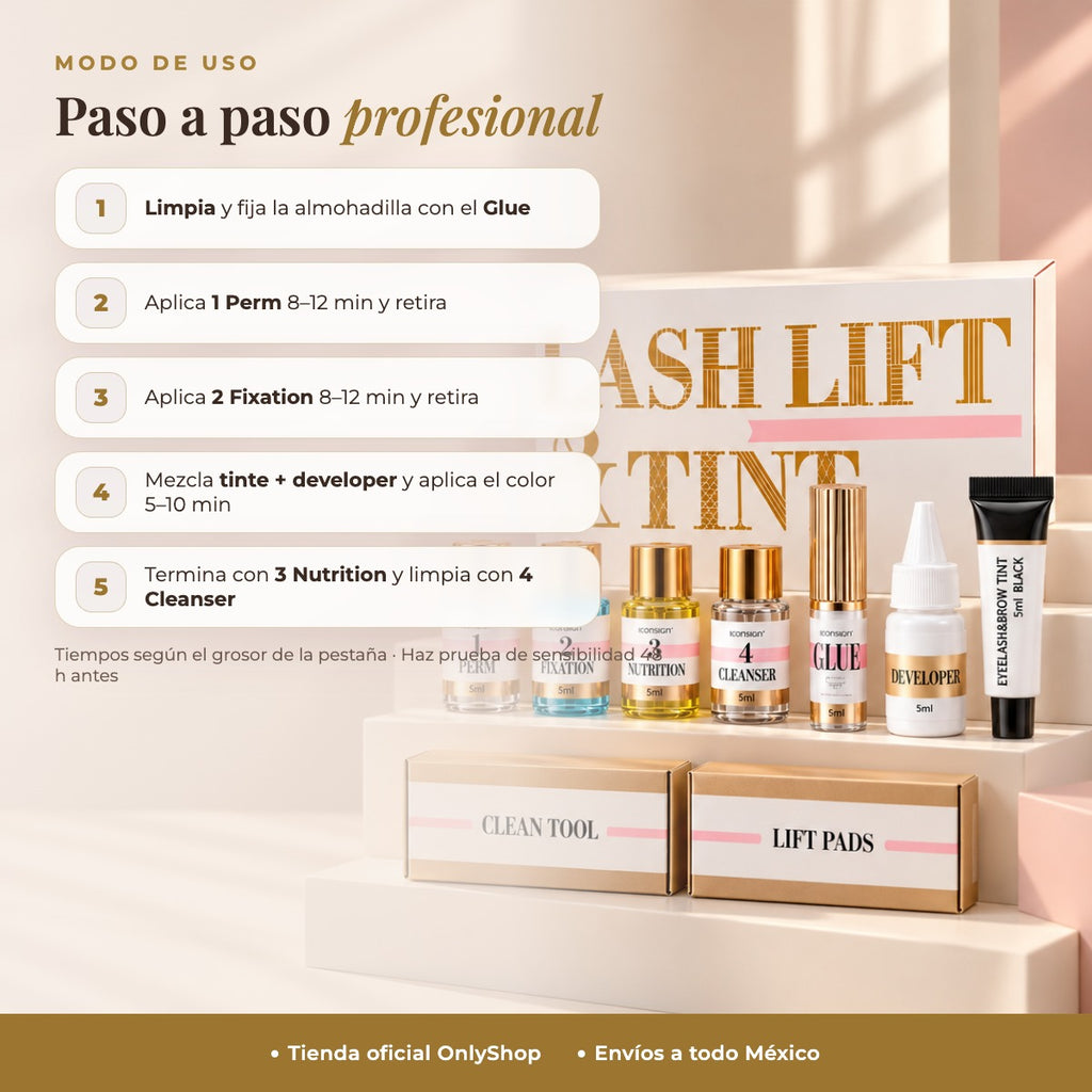 ICONSIGN Lash Lifting & Tint Kit