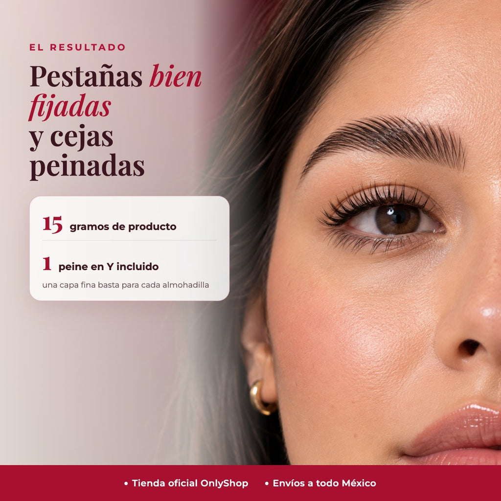 Bálsamo Adhesivo para Laminación de Cejas y Pestañas