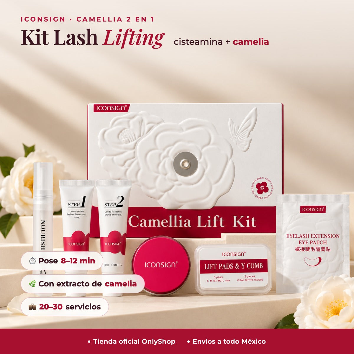 Cysteine Amine Camellia 2n1 Lift ICONSIGN