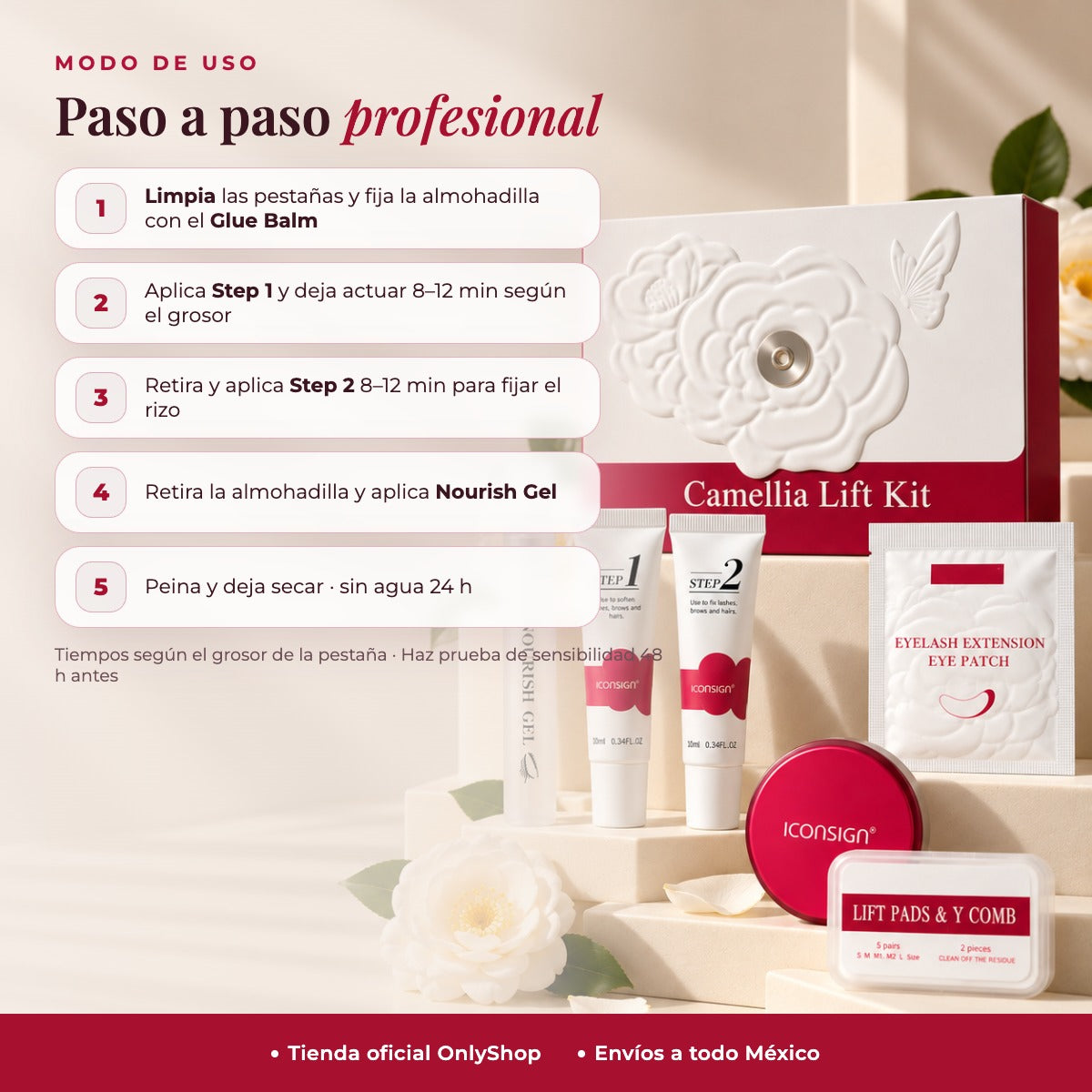 Cysteine Amine Camellia 2n1 Lift ICONSIGN