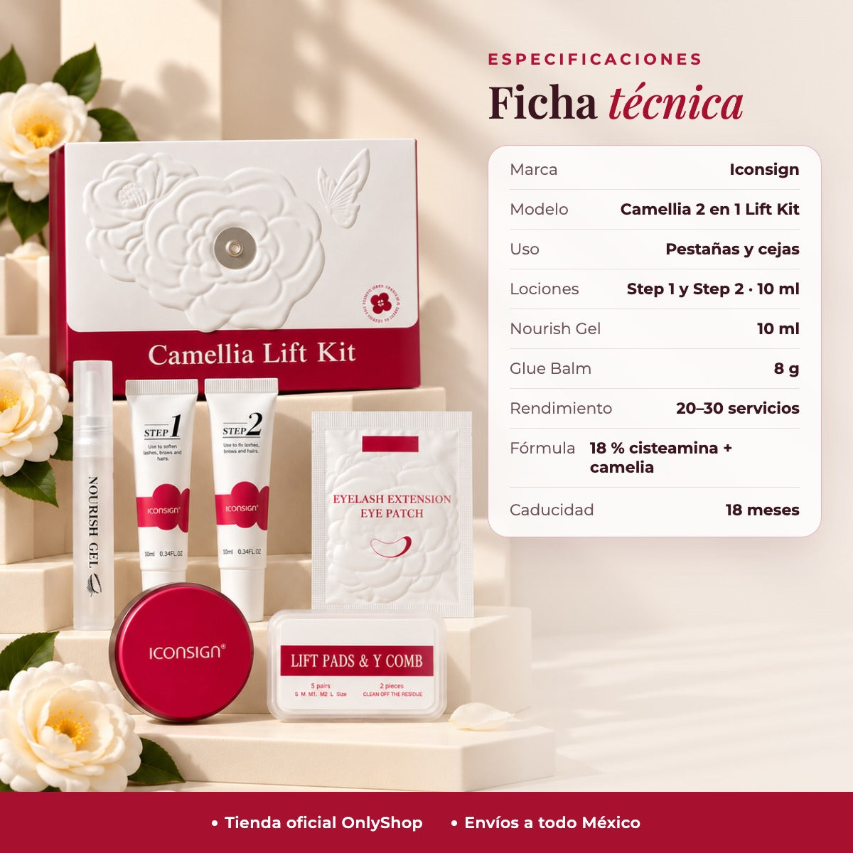 Cysteine Amine Camellia 2n1 Lift ICONSIGN