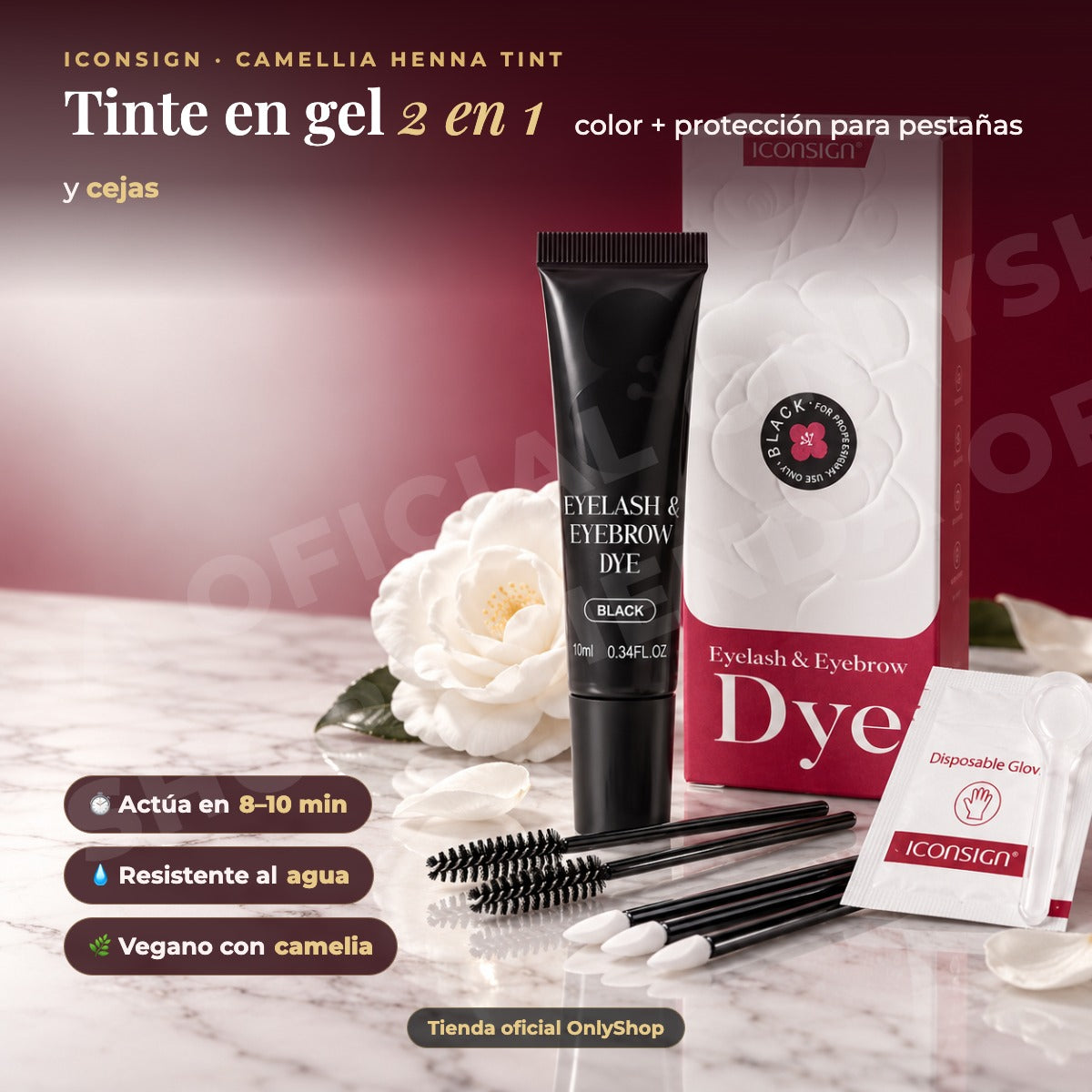 Camellia Vegan 2n1 Henna Tint · hero