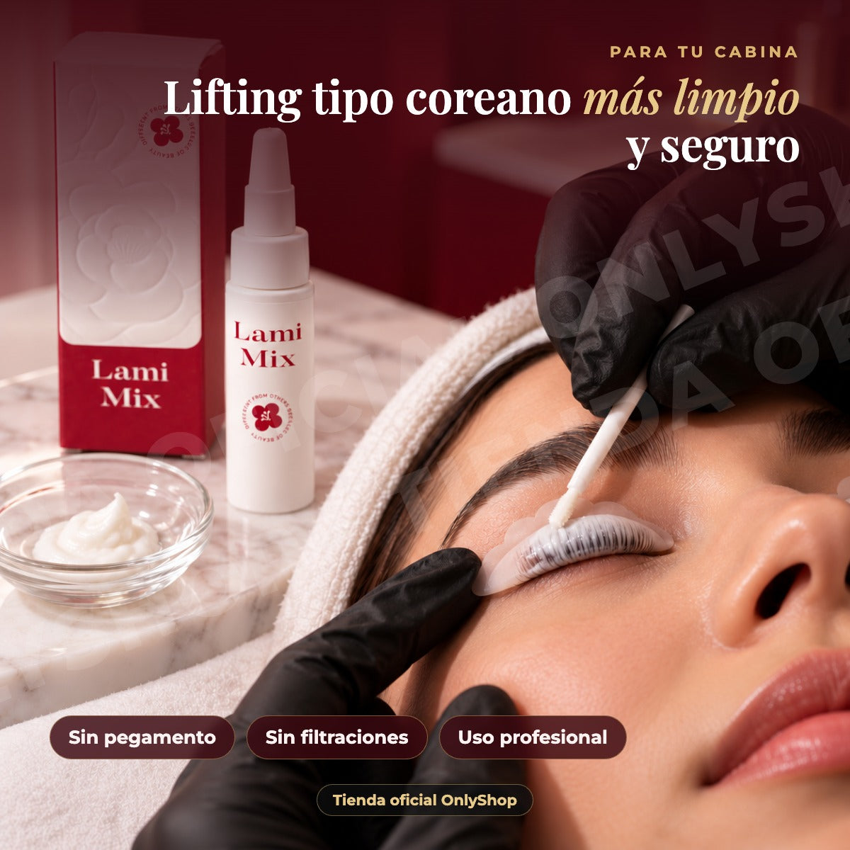ICONSIGN Lami Mix Polvo de estilismo innovador · lashista