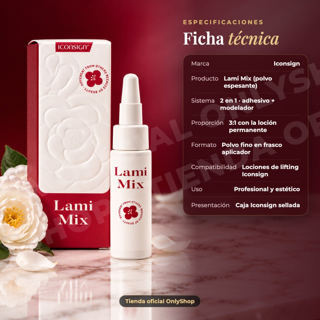 ICONSIGN Lami Mix Polvo de estilismo innovador · ficha