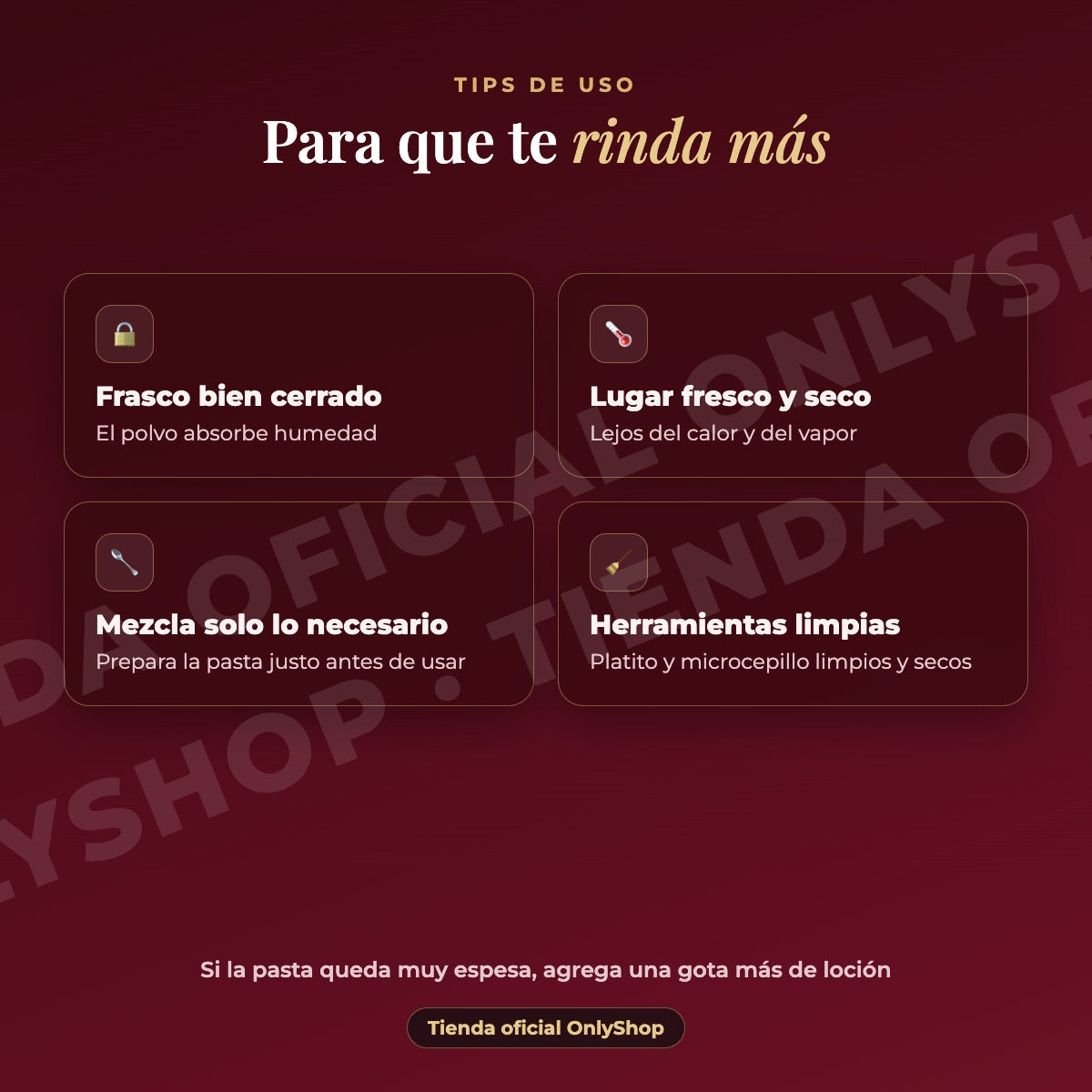 ICONSIGN Lami Mix Polvo de estilismo innovador · cuidados