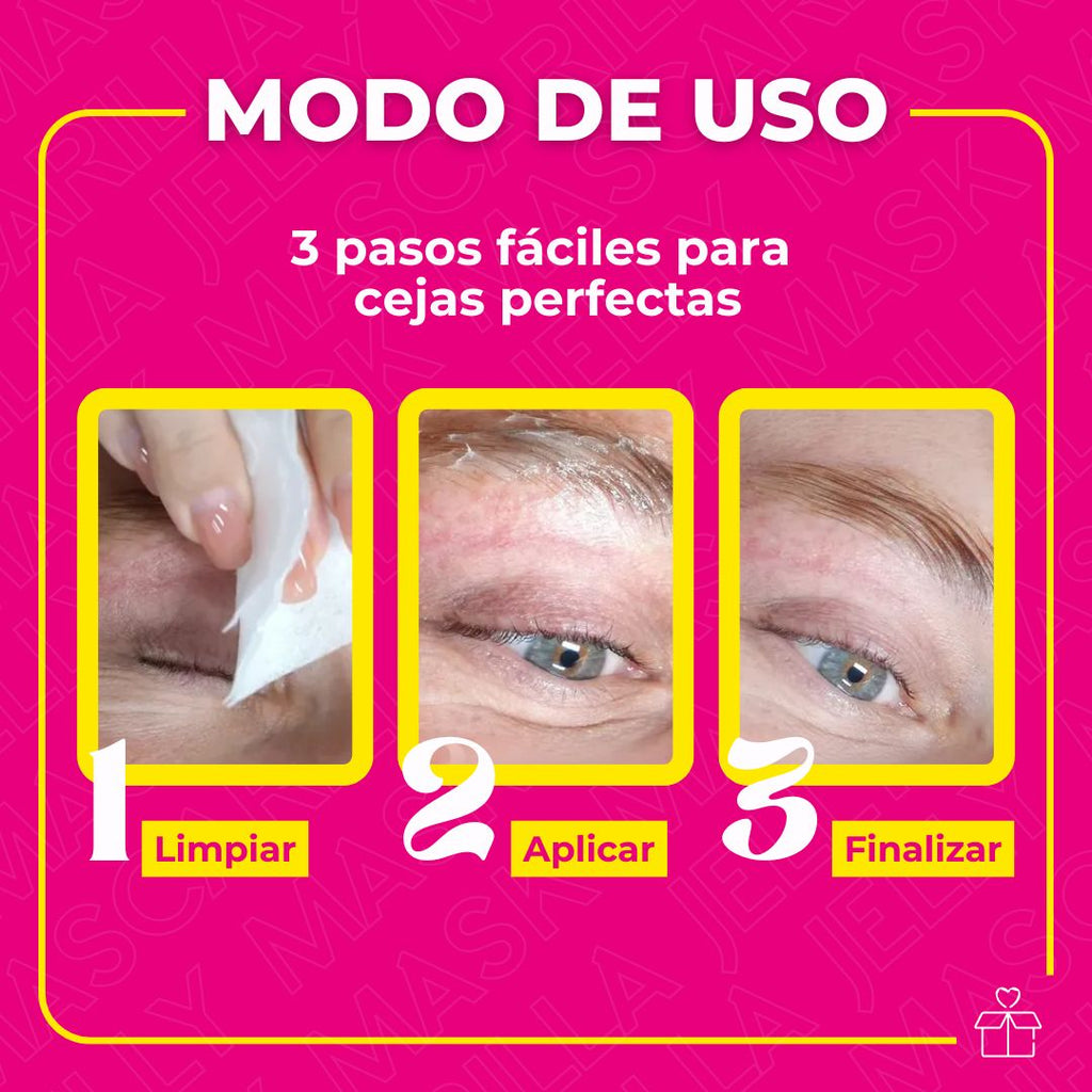 Kit Lifting Cejas 2 En1 Modelador Camelia Queratina Iconsign