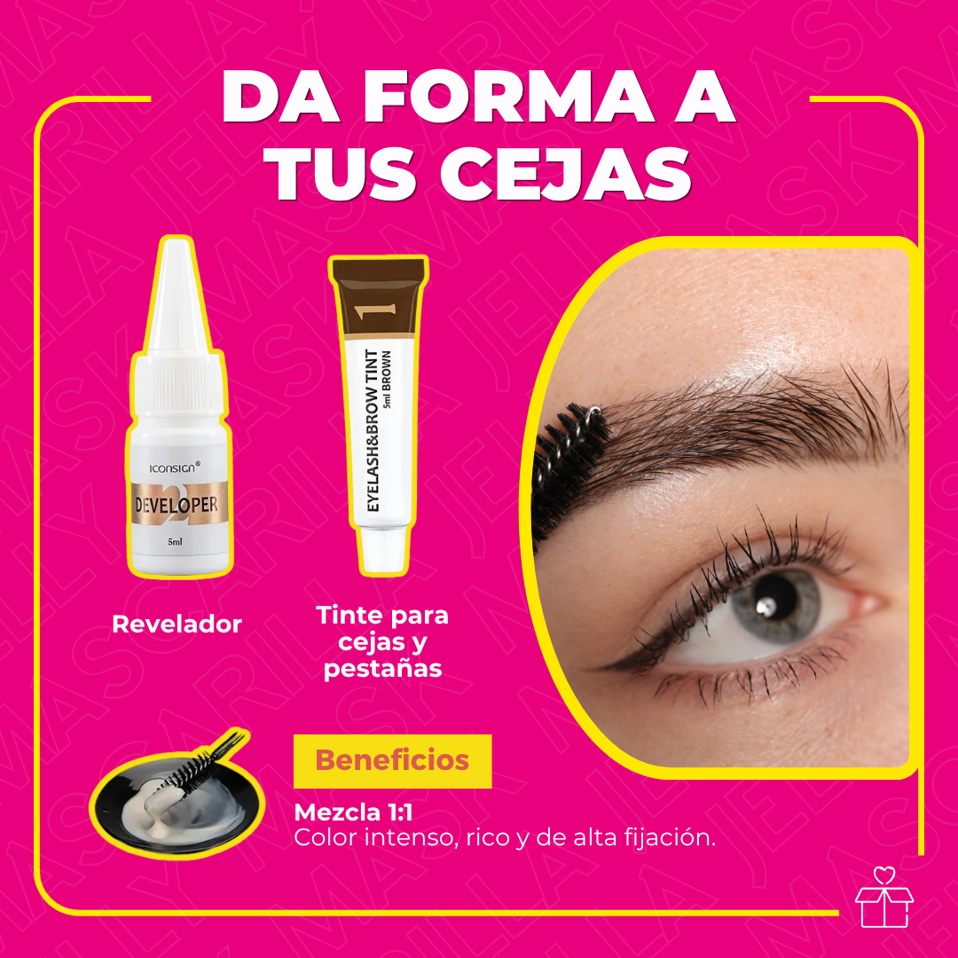 Kit Rizado Pestañas Lash Lifting Iconsign Pigmento Y Balsamo