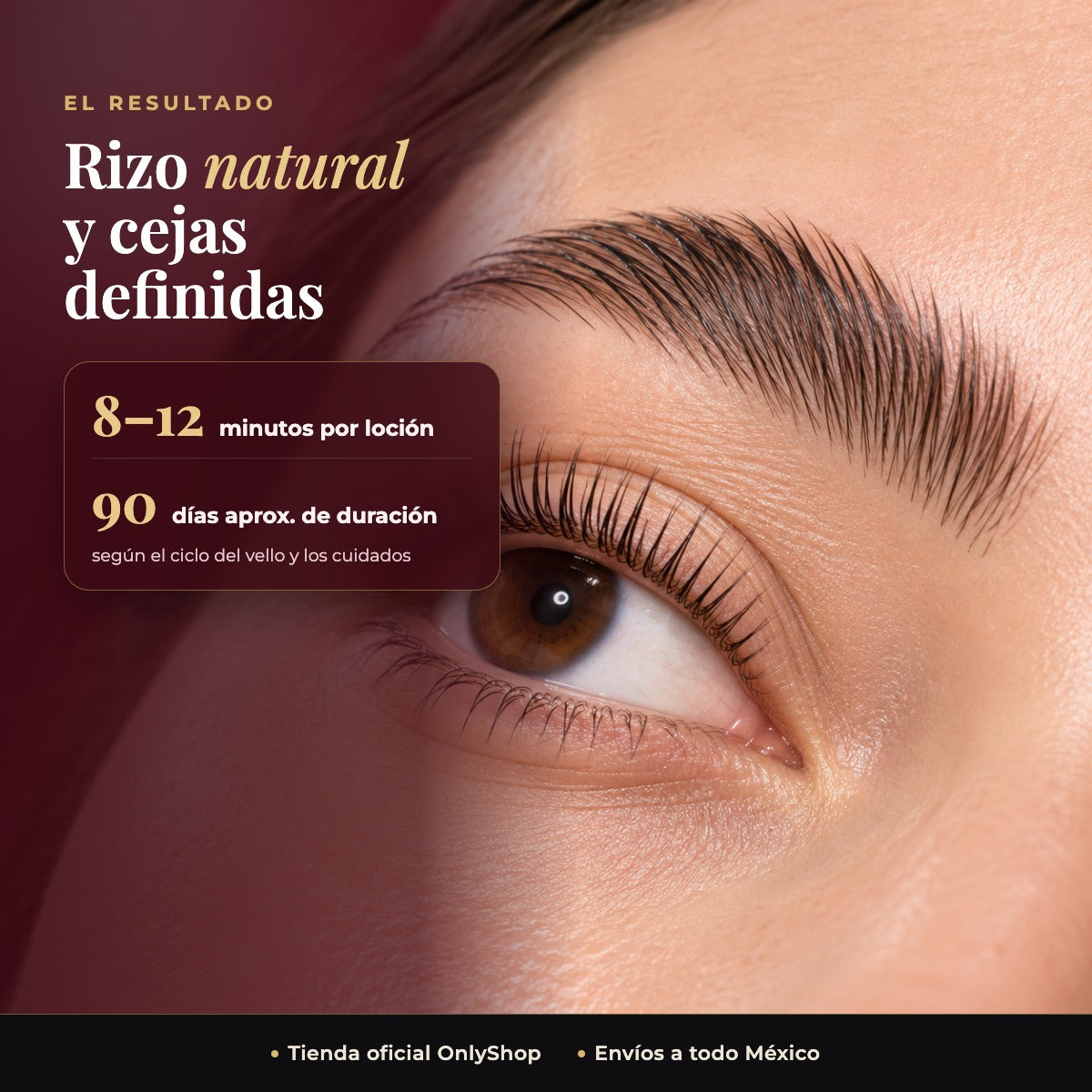 Kit de Lifting para Pestañas y Cejas ICONSIGN con Bálsamo Adhesivo Plant Extract