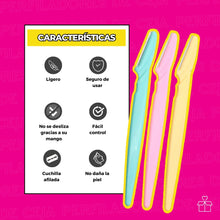 Cargar imagen en el visor de la galería, Paquete Con 3 Perfiladores Removedor De Vello Para Ceja OnlyShop Mexico
