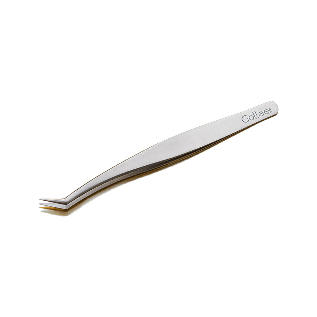 Pinza para Extensiones de Pestañas de Volumen Gollee M11 Golden Feather