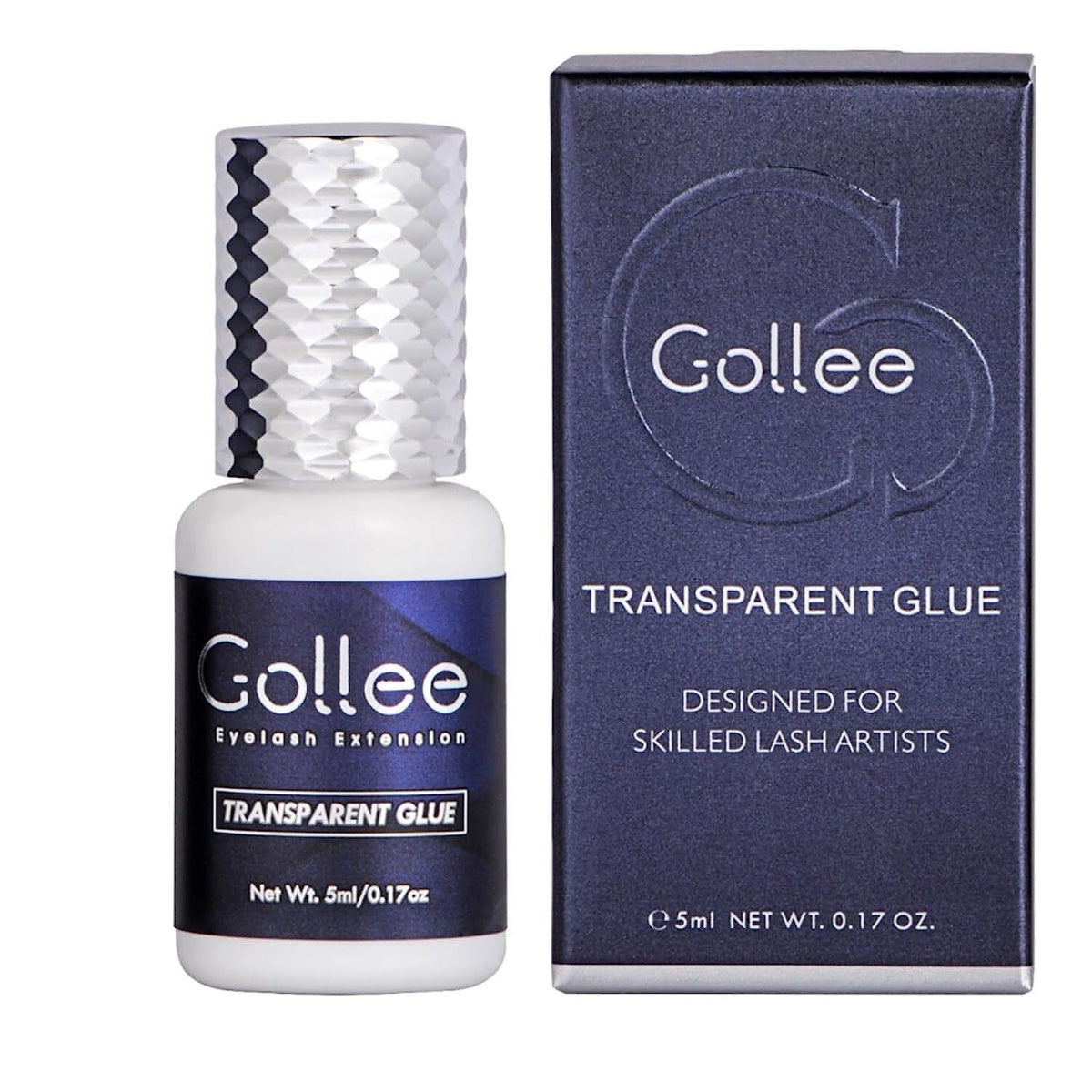 Adhesivo Transparente para Extensiones de Pestañas Gollee C01 5 ml