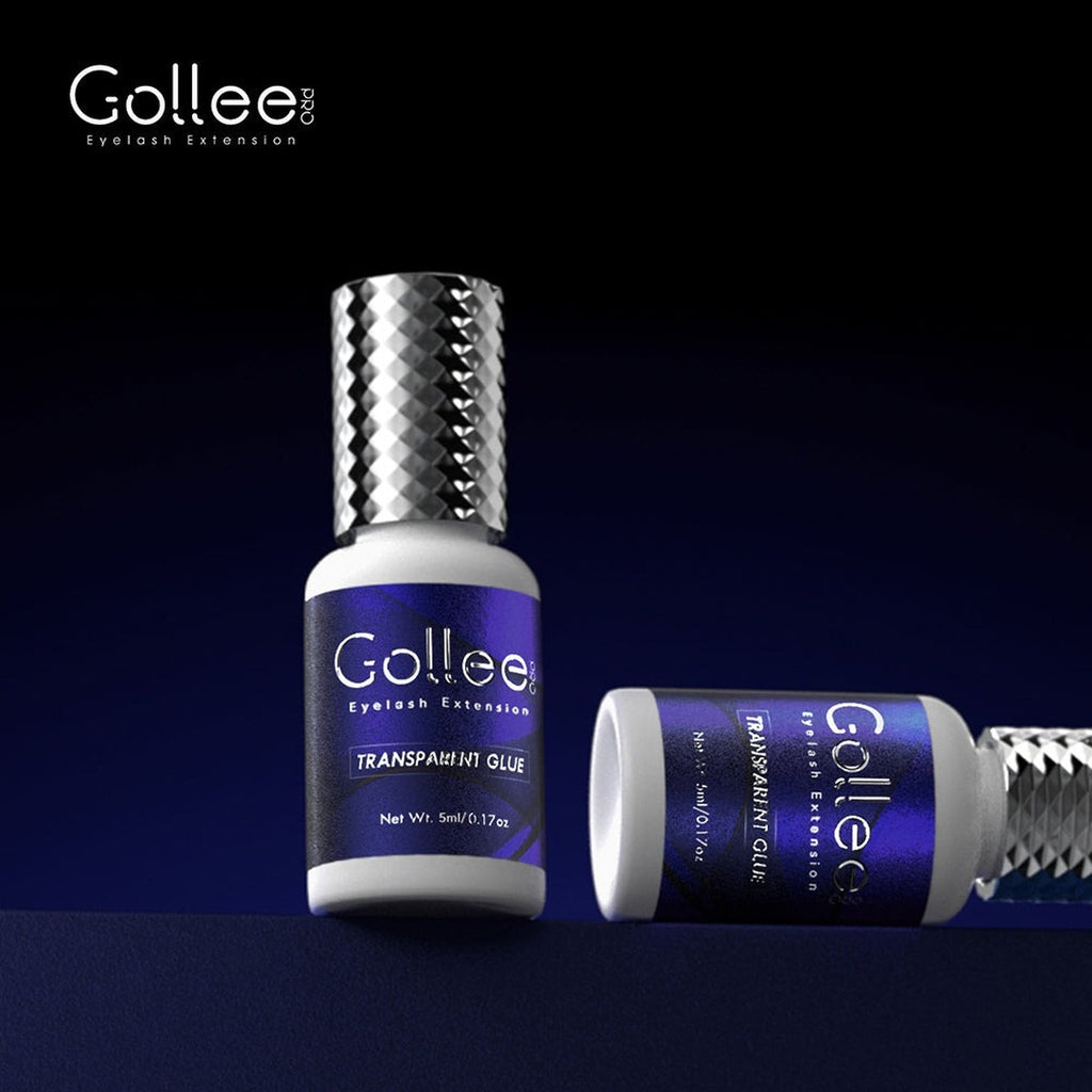 Adhesivo Transparente para Extensiones de Pestañas Gollee C01 5 ml