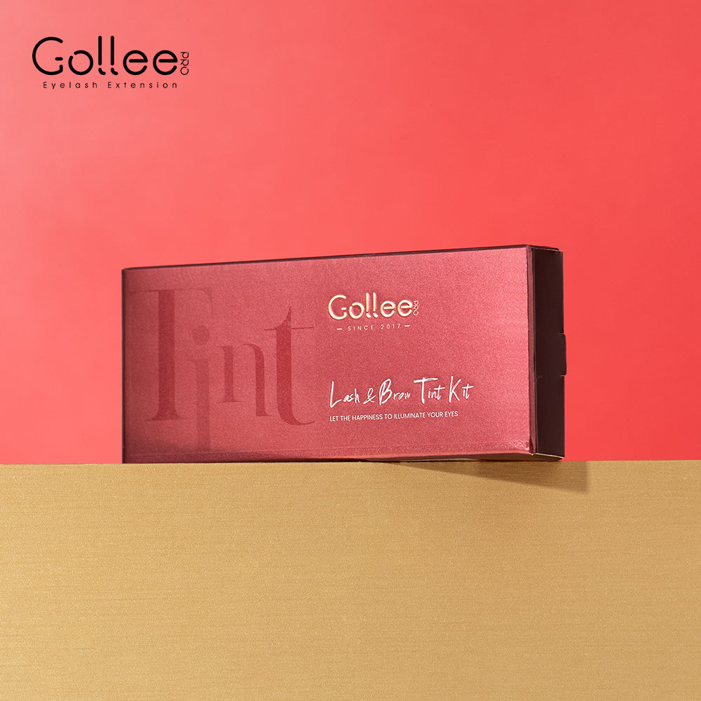 Tinte en crema para pestañas y cejas Gollee Lash & Brow Tint Kit Negro