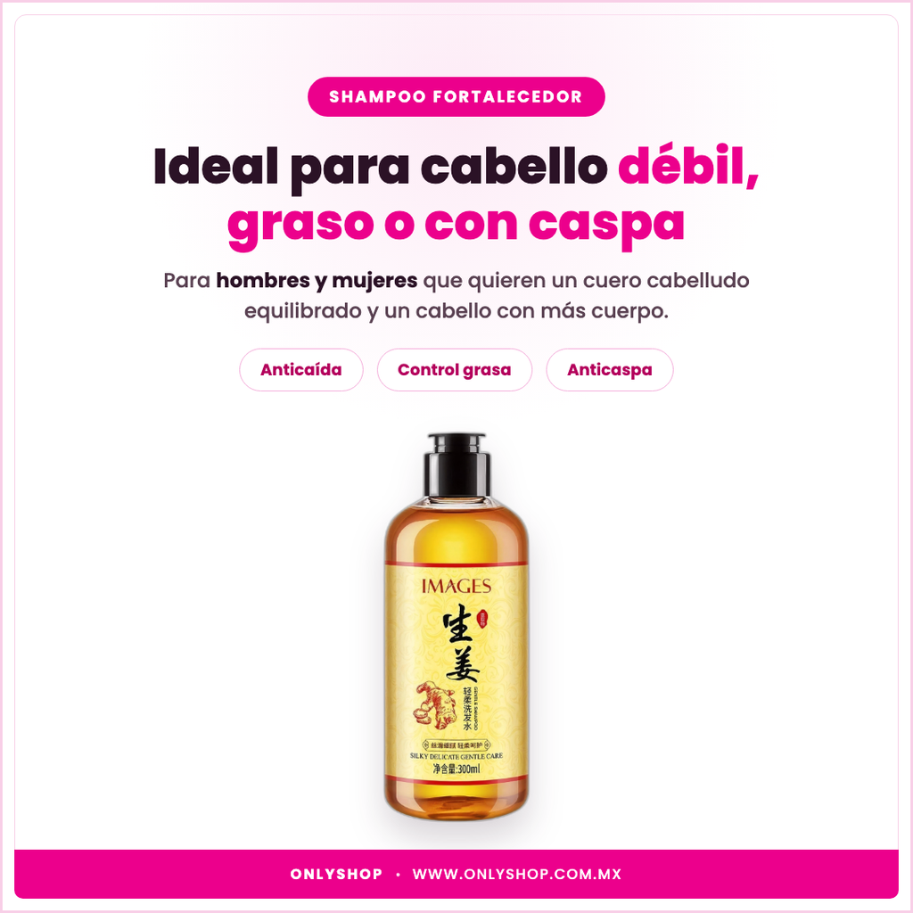 Shampoo de Jengibre Images — ideal para | OnlyShop
