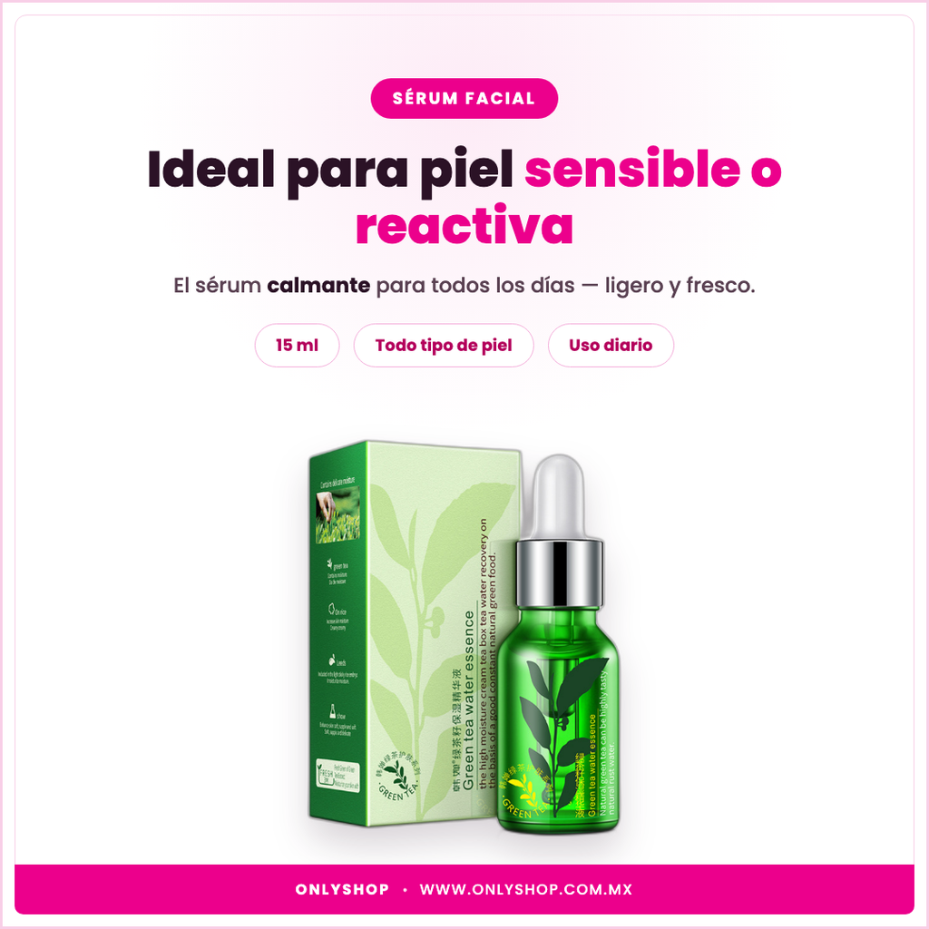 Sérum de Té Verde Rorec — ideal para | OnlyShop