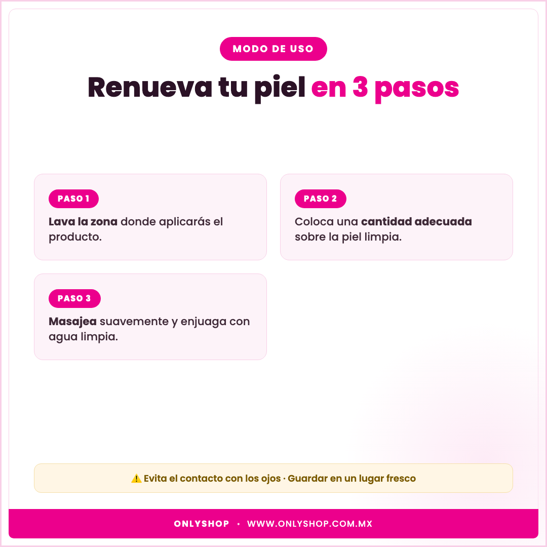 Exfoliante de Arroz Axiu — modo de uso | OnlyShop