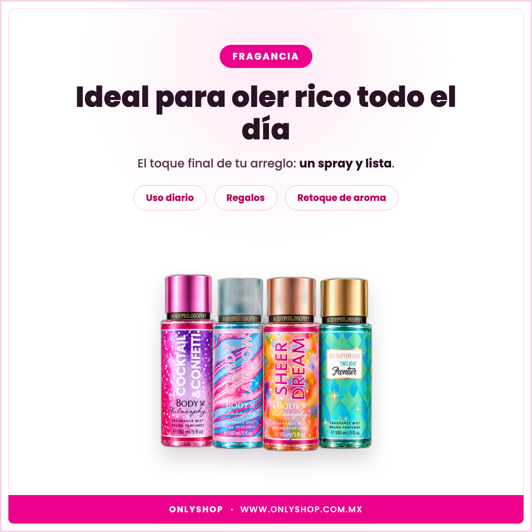 Fragrance Mist Philosophy: ideal para