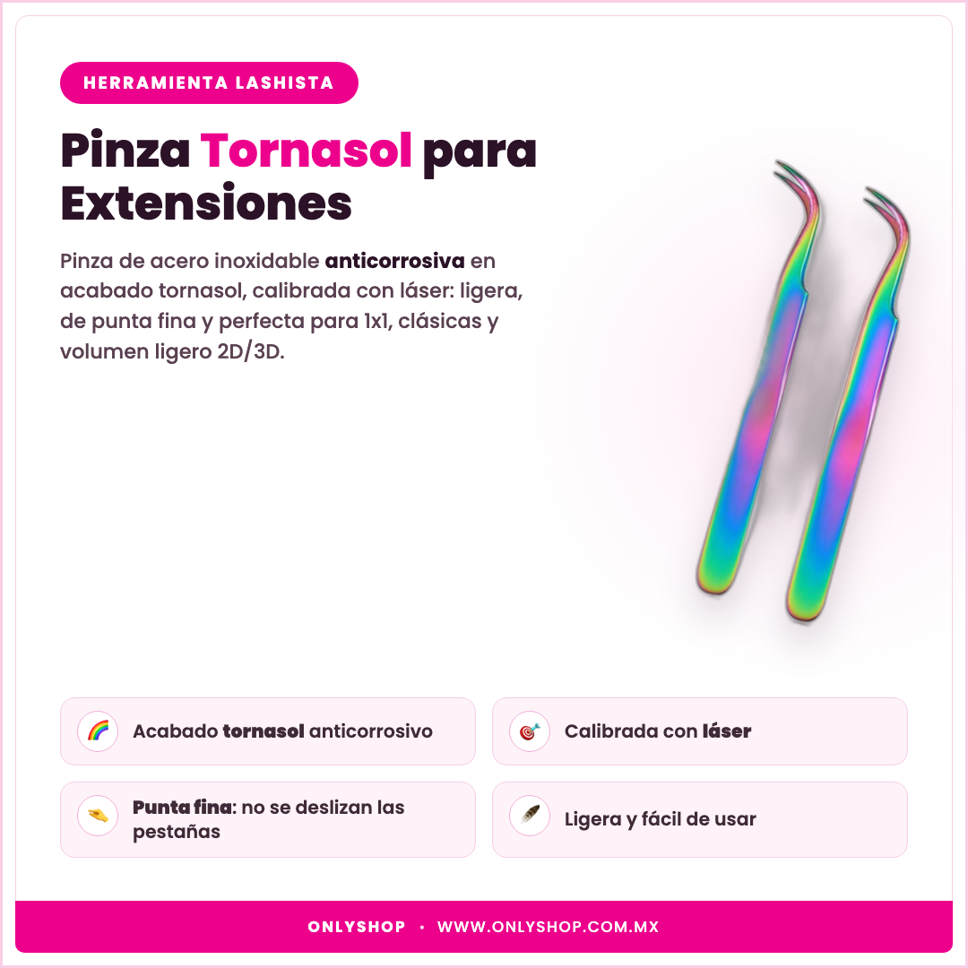 Pinza Tornasol — descripción y beneficios | OnlyShop