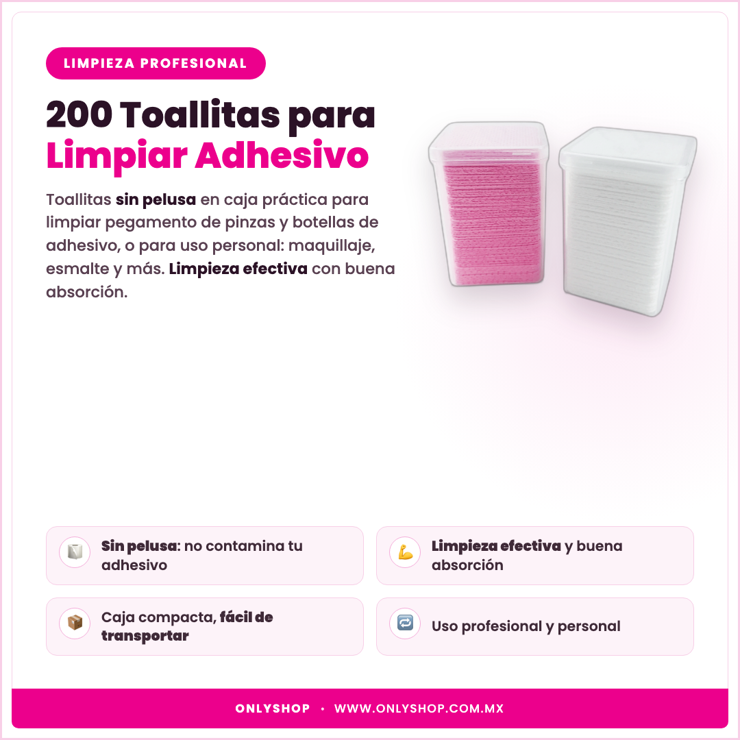 200 Toallitas — descripción y beneficios | OnlyShop