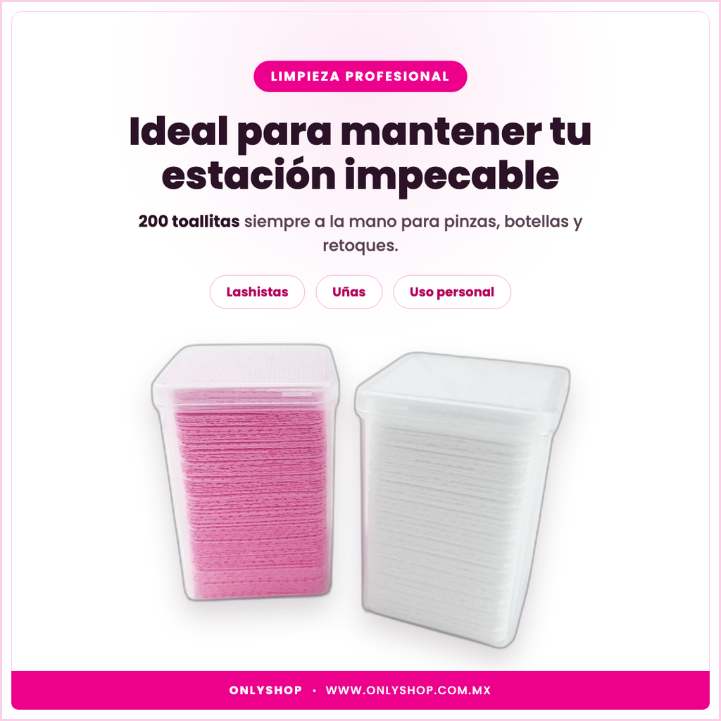 200 Toallitas — ideal para | OnlyShop