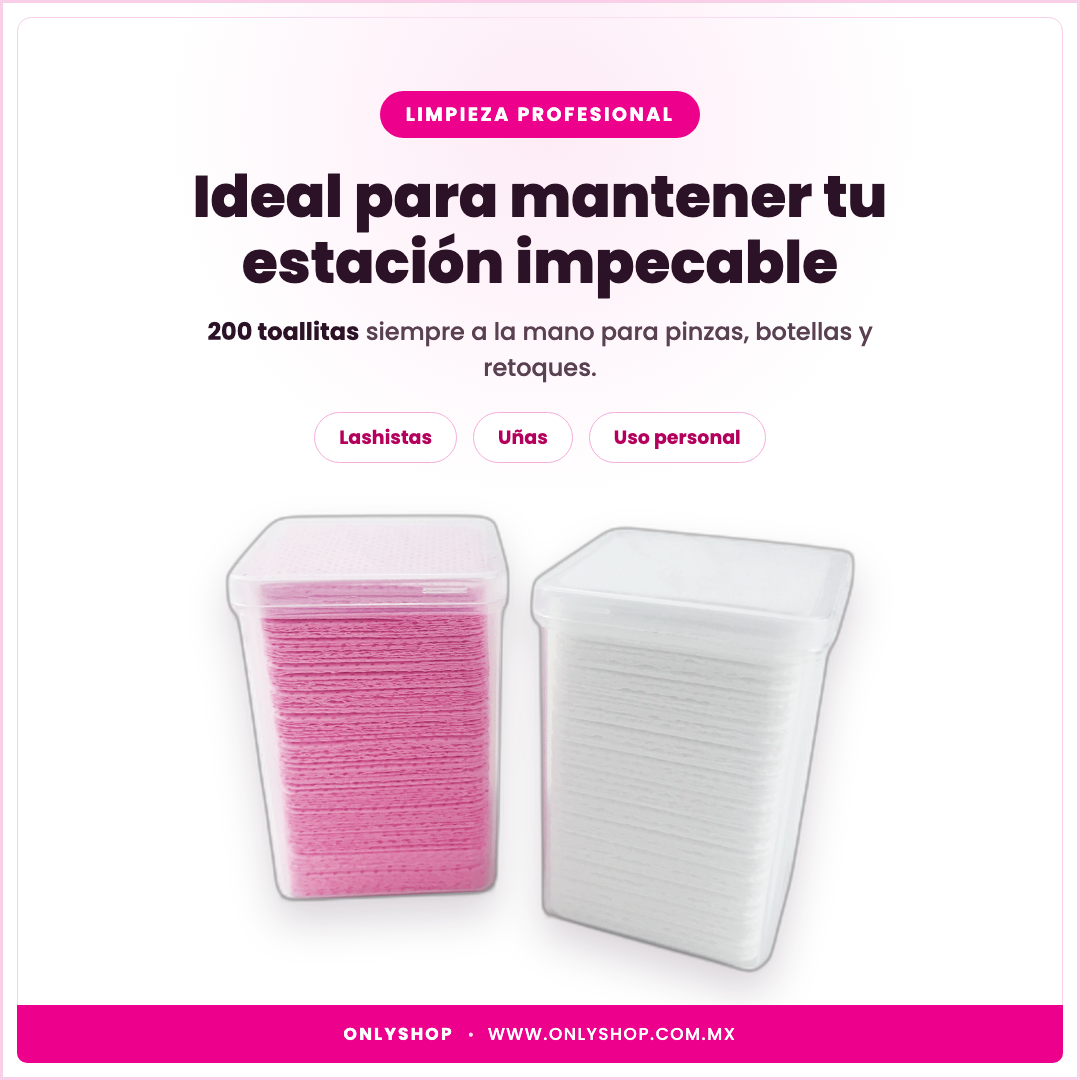 200 Toallitas — ideal para | OnlyShop