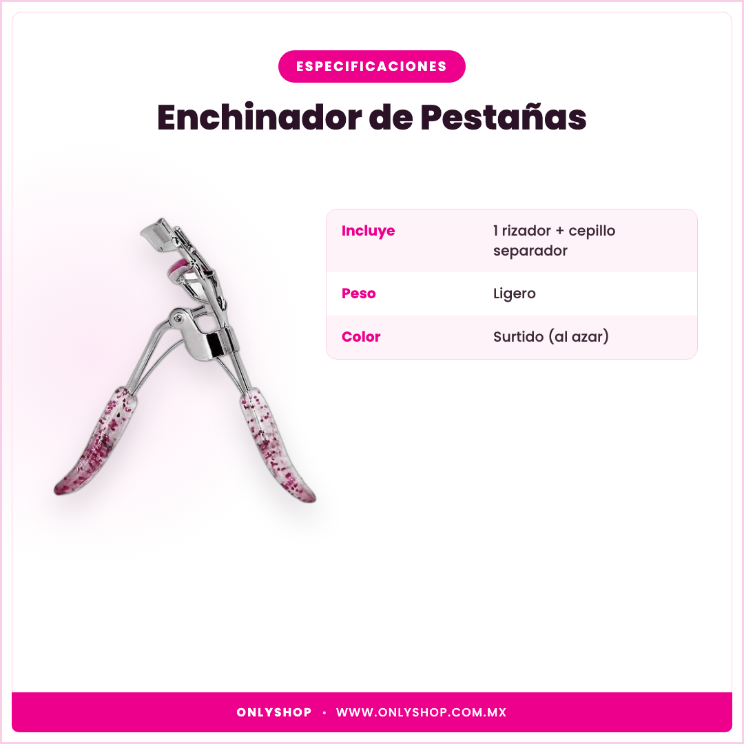 Enchinador de Pestañas — especificaciones | OnlyShop