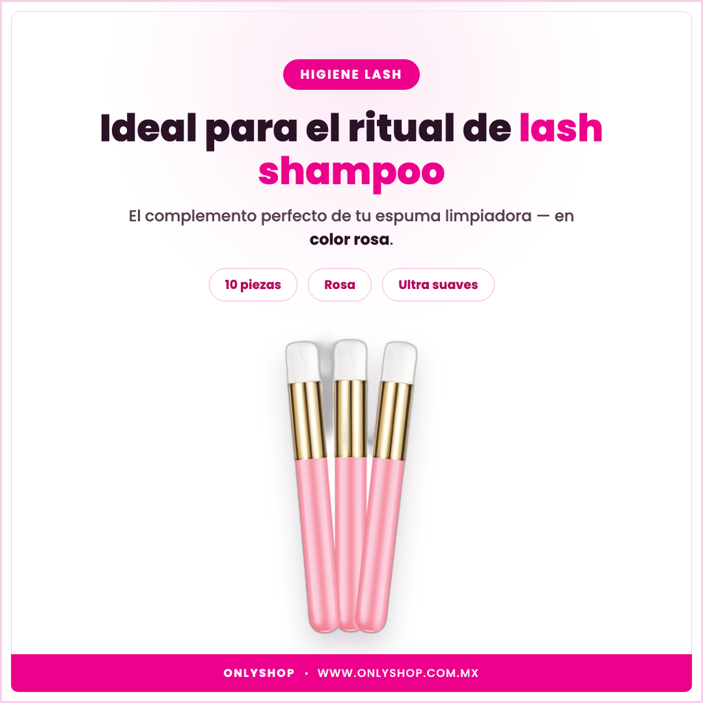 10 Brochas para Pestañas — ideal para | OnlyShop