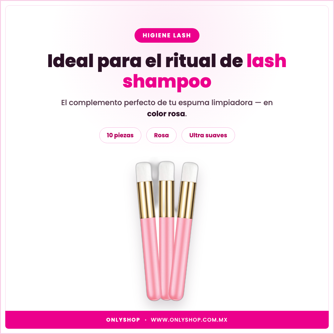 10 Brochas para Pestañas — ideal para | OnlyShop
