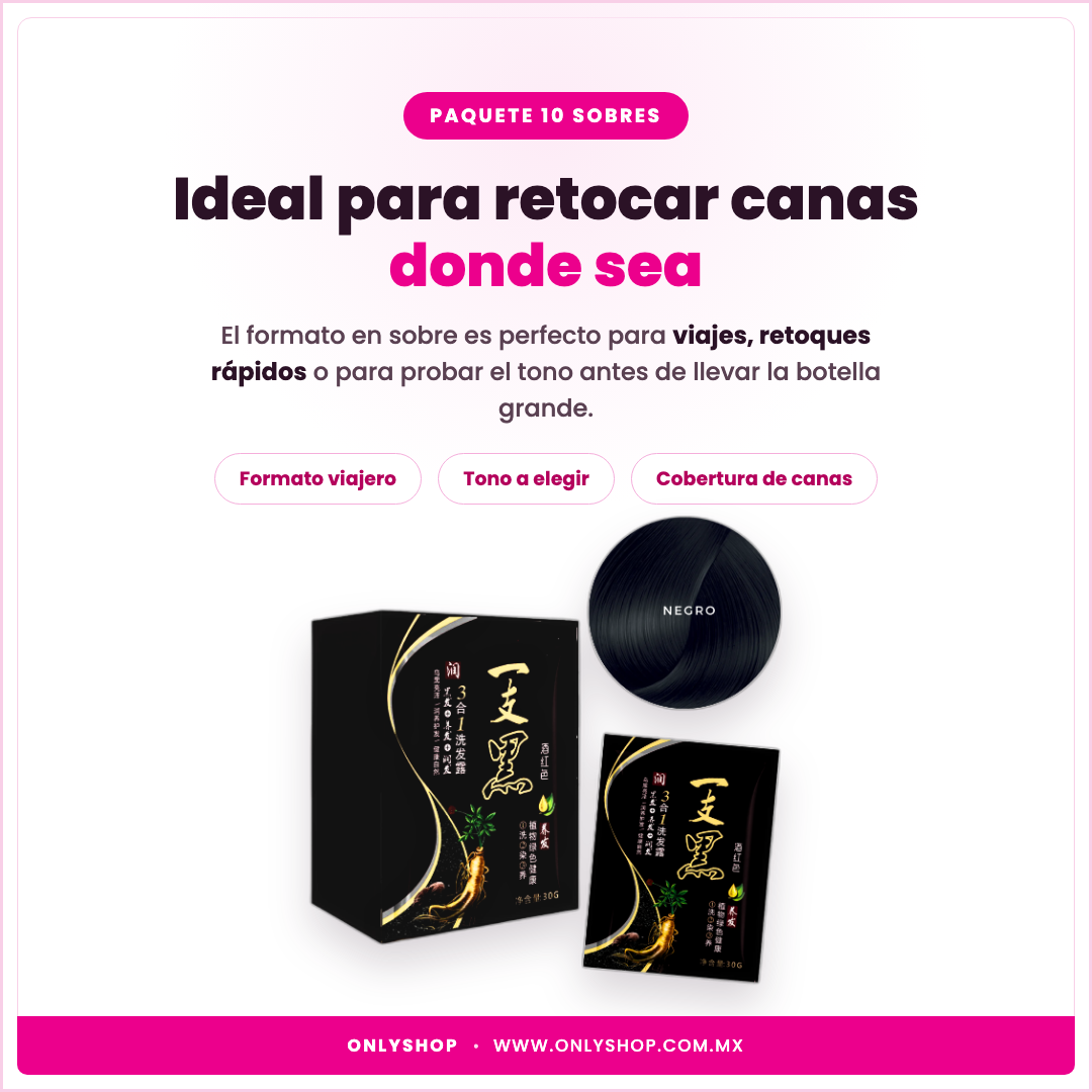 10 Shampoo Tinte de Jengibre — ideal para | OnlyShop