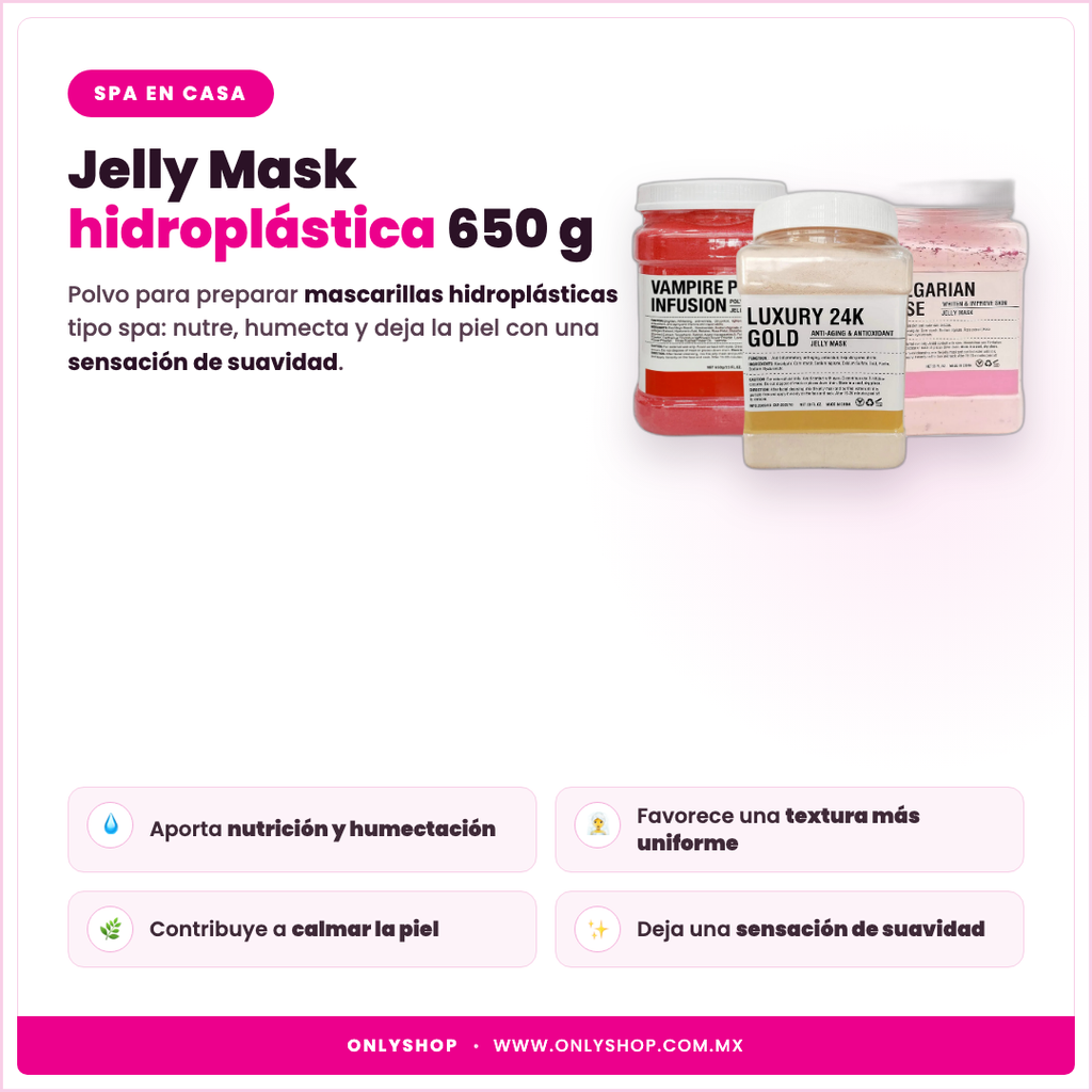 Jelly Mask Bote 650 g — descripción y beneficios | OnlyShop