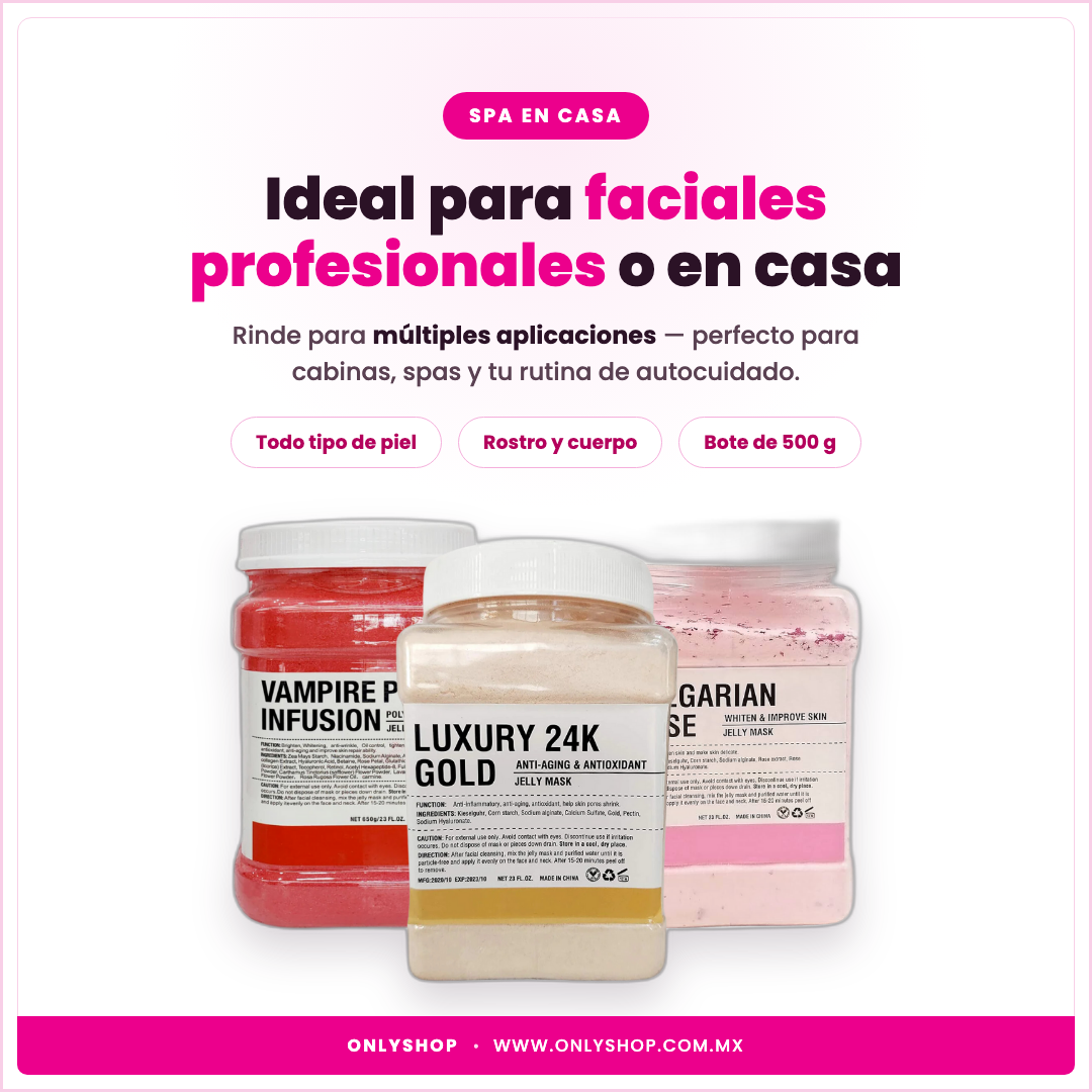 Jelly Mask Bote 500 g — ideal para | OnlyShop