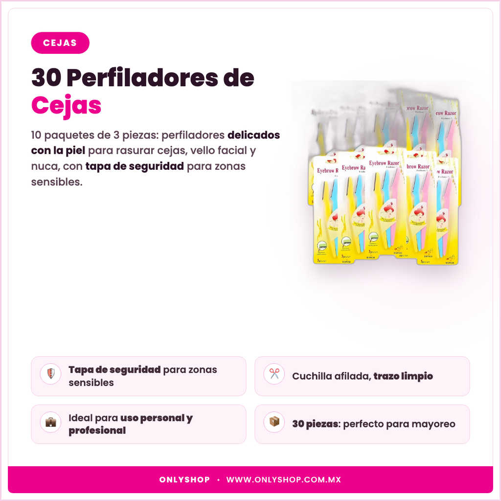30 Perfiladores de Cejas — descripción y beneficios | OnlyShop