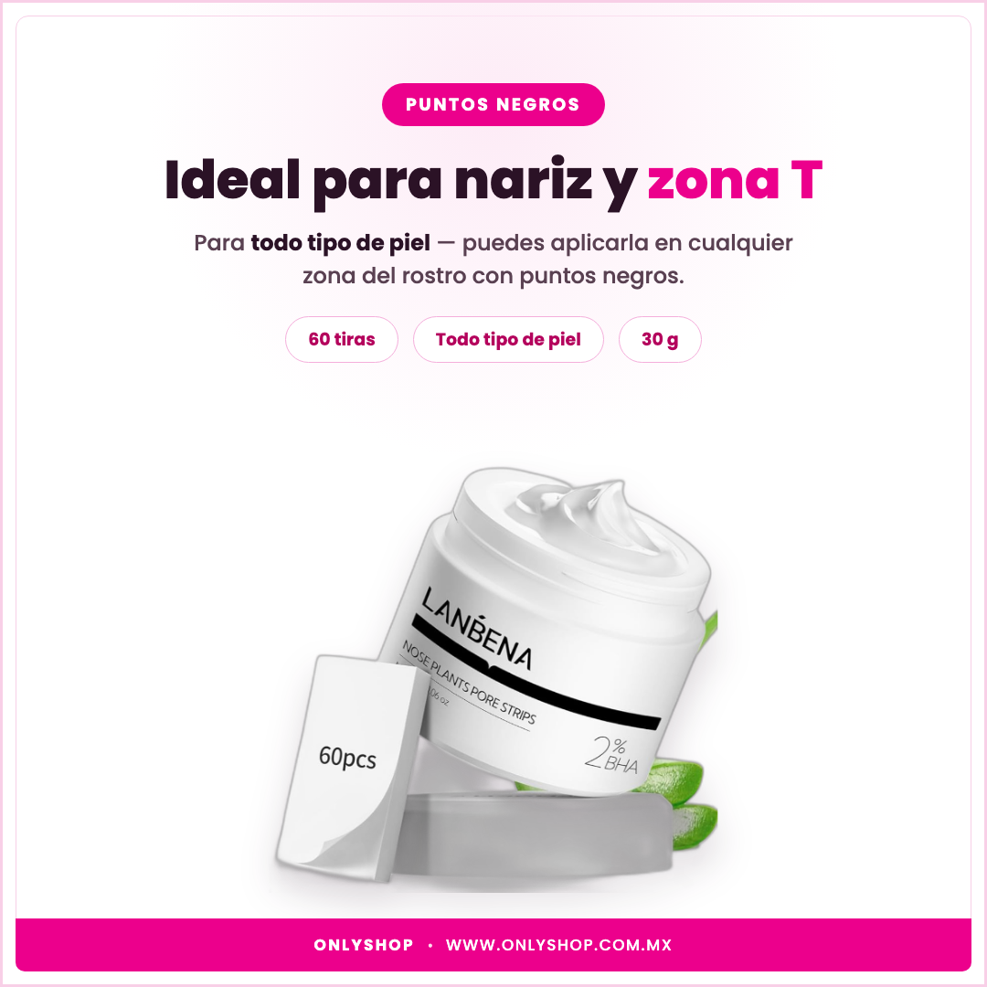Crema Lanbena 60 Tiras — ideal para | OnlyShop