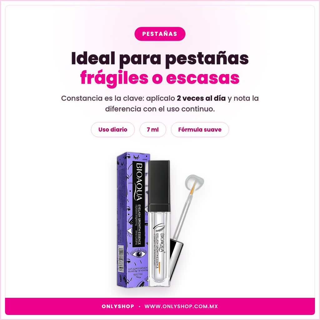 Sérum de Pestañas Bioaqua — ideal para | OnlyShop