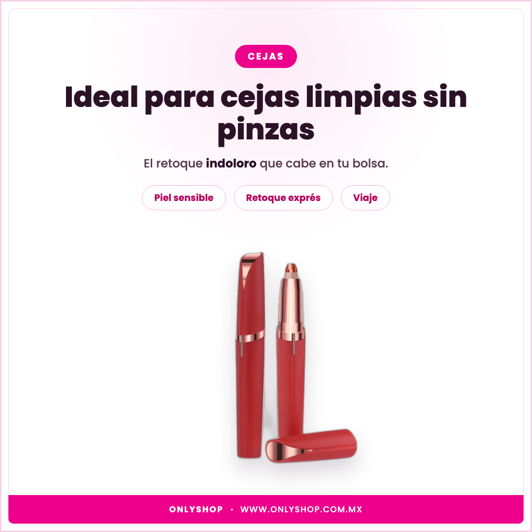 Depiladora de Cejas Eléctrica — ideal para | OnlyShop