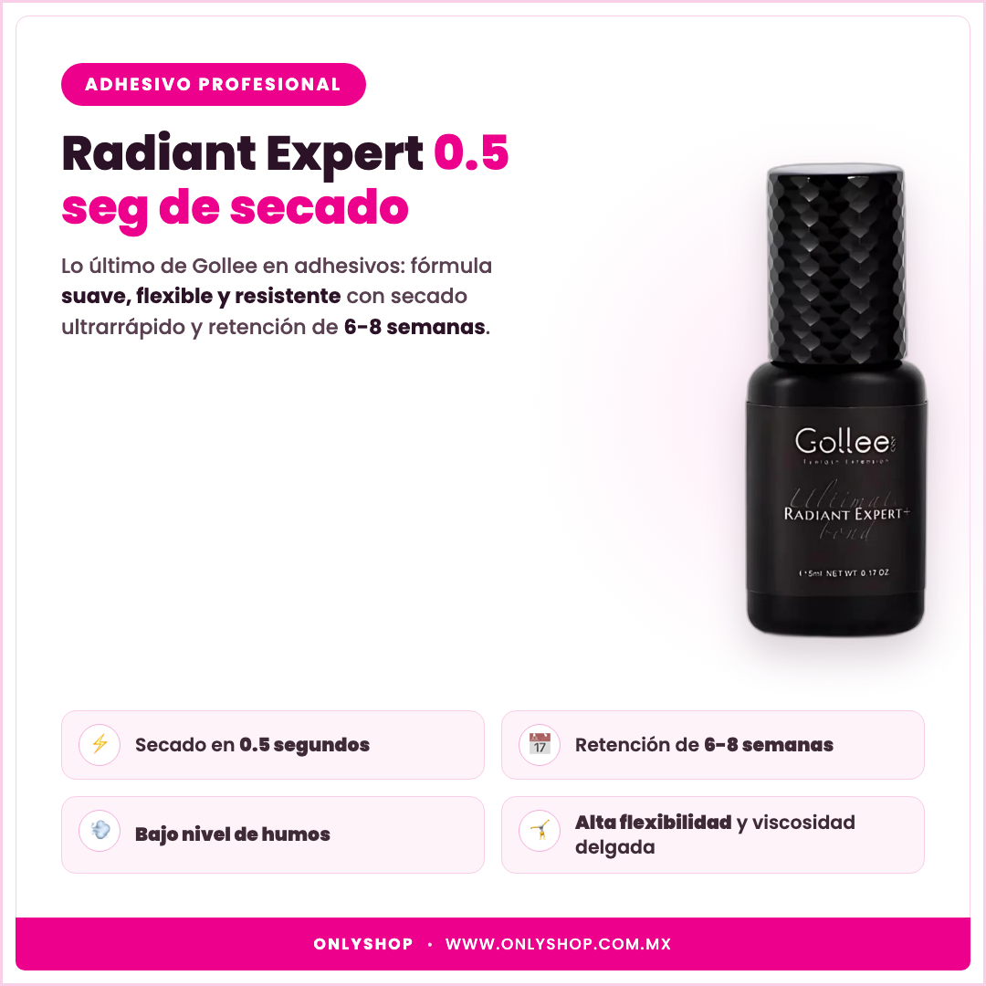Adhesivo Gollee Radiant Expert — descripción y beneficios | OnlyShop