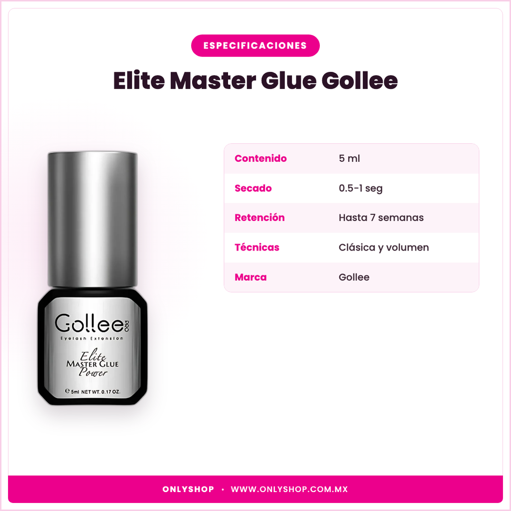 Elite Master Glue Gollee — especificaciones | OnlyShop