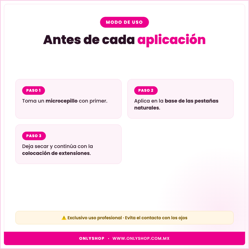 Primer Gollee — modo de uso | OnlyShop