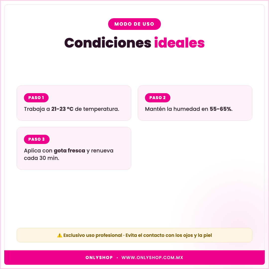 Adhesivo Gollee Pink Clear — modo de uso | OnlyShop