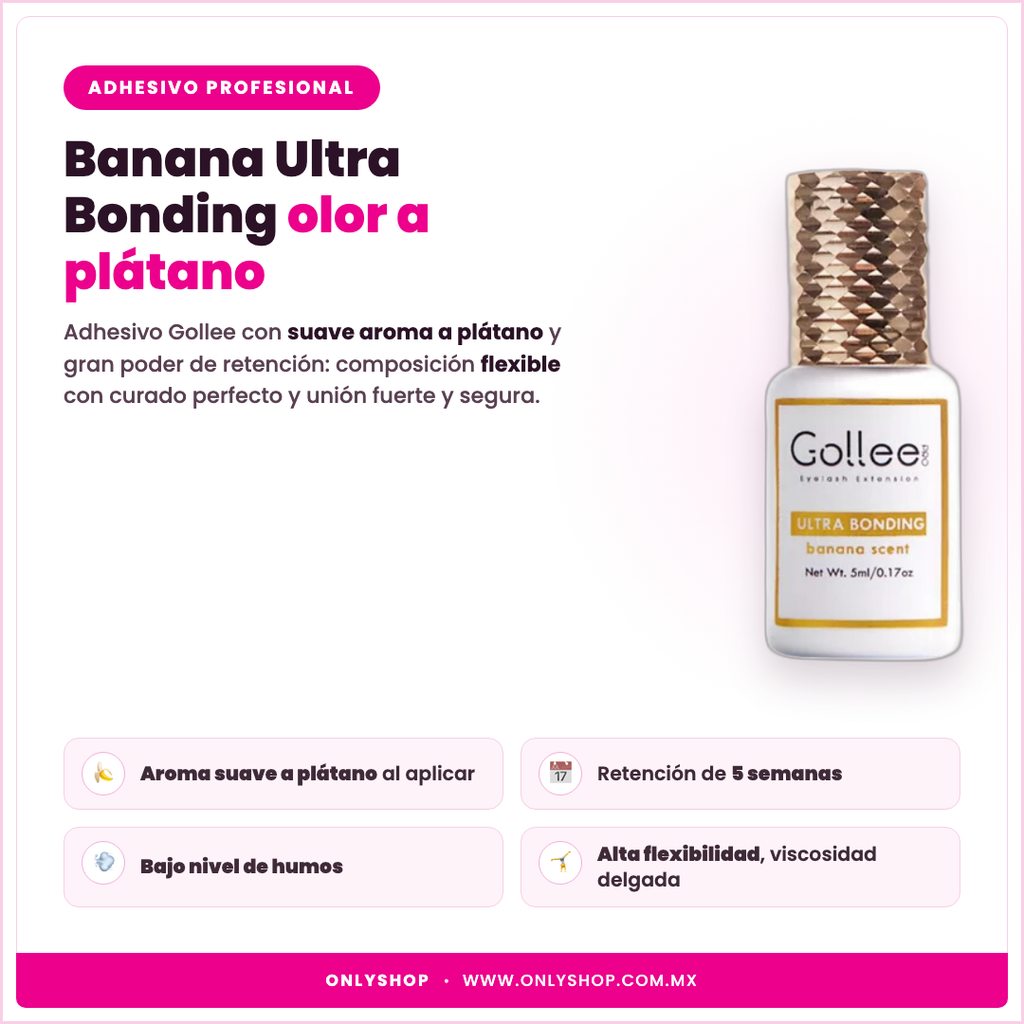 Adhesivo Gollee Banana — descripción y beneficios | OnlyShop