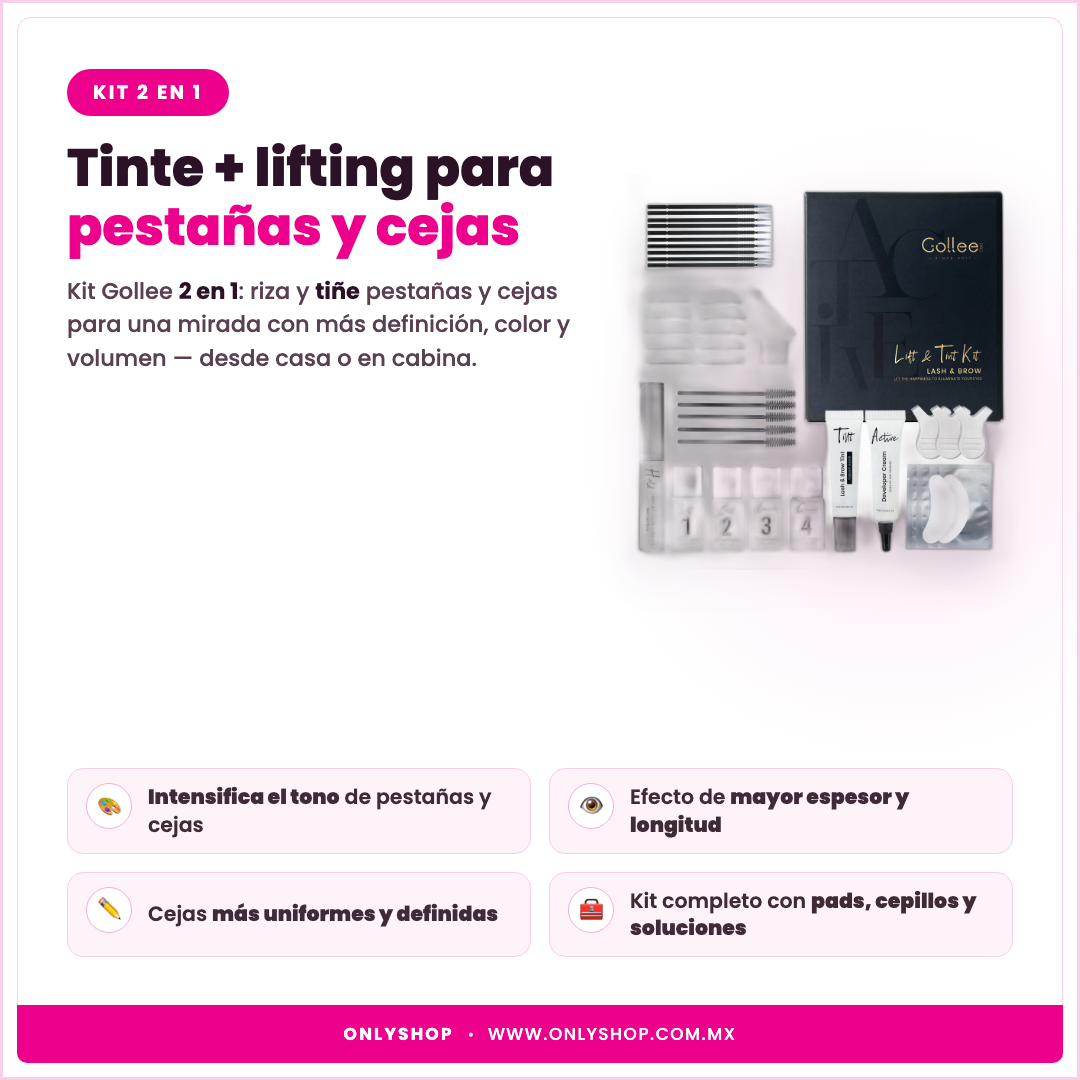 Kit Tinte y Lifting Gollee — descripción y beneficios | OnlyShop