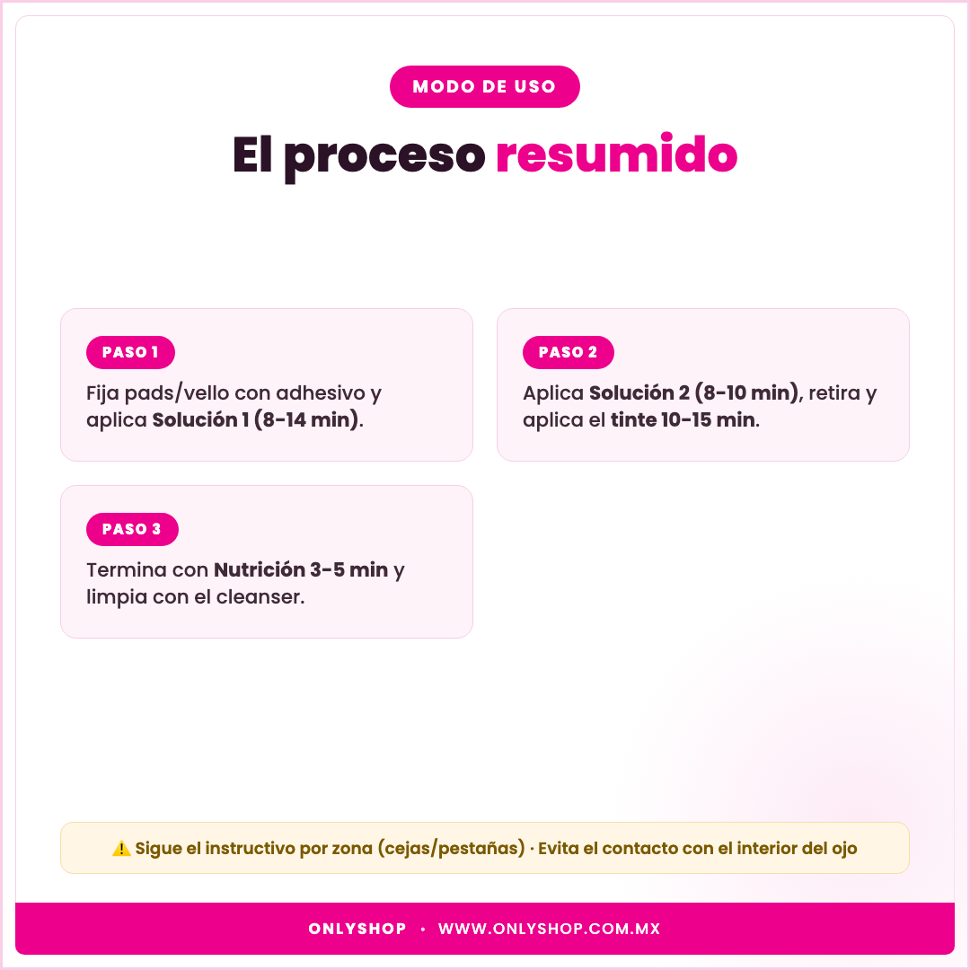 Kit Tinte y Lifting Gollee — modo de uso | OnlyShop