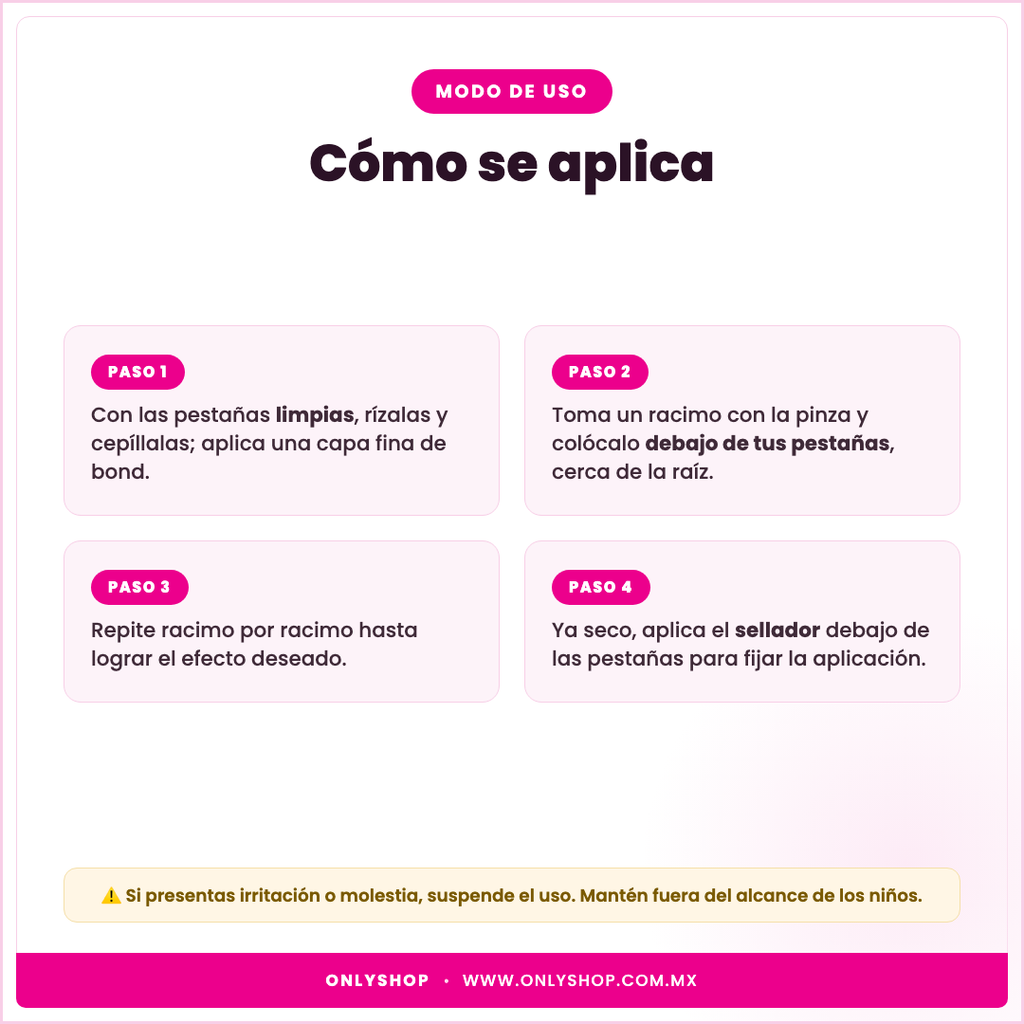 DIY Lash Kit Gollee — modo de uso | OnlyShop