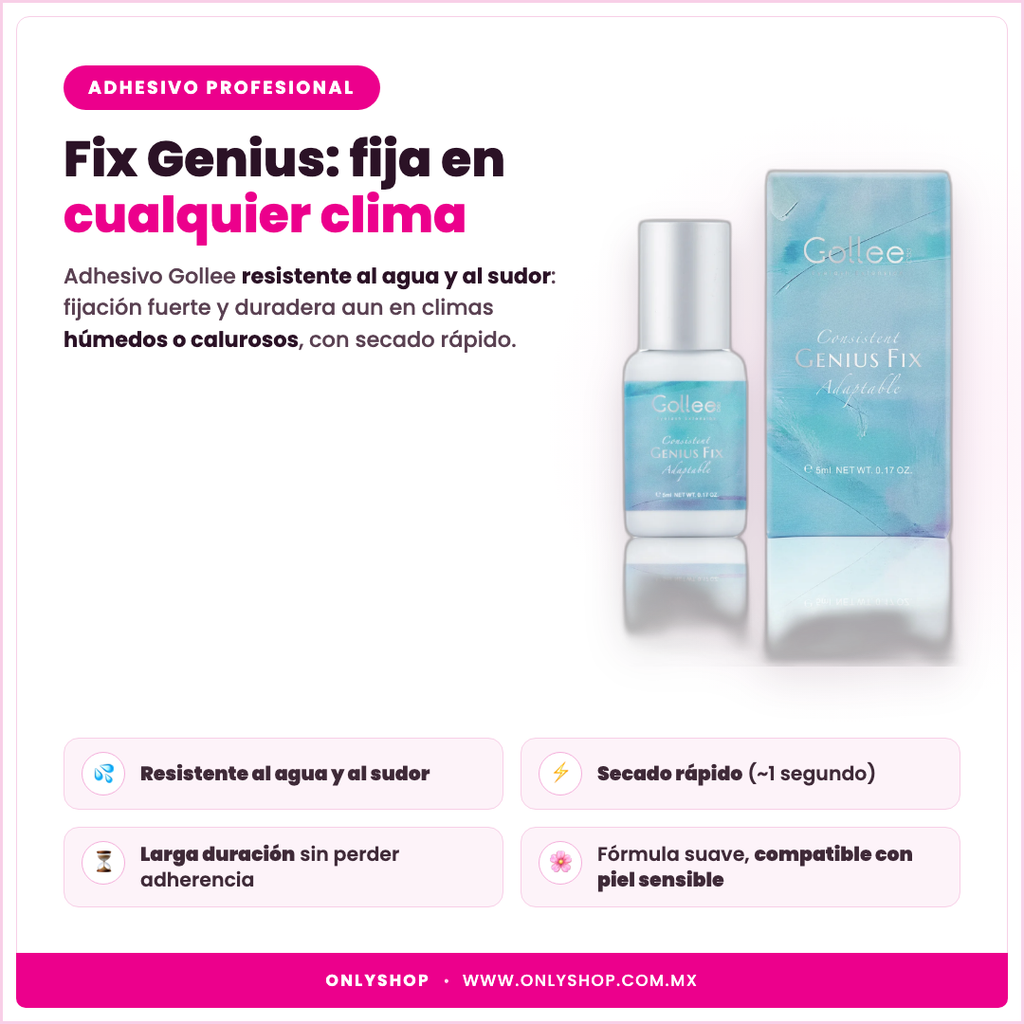 Adhesivo Gollee Fix Genius — descripción y beneficios | OnlyShop