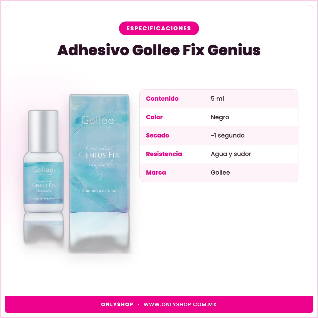 Adhesivo Gollee Fix Genius — especificaciones | OnlyShop