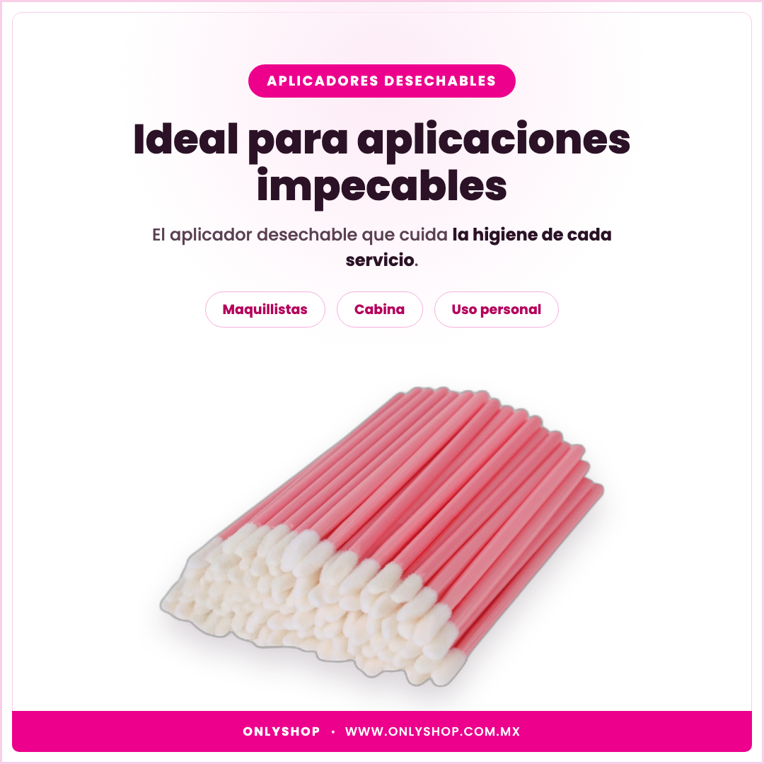 50 Lip Brushes — ideal para | OnlyShop