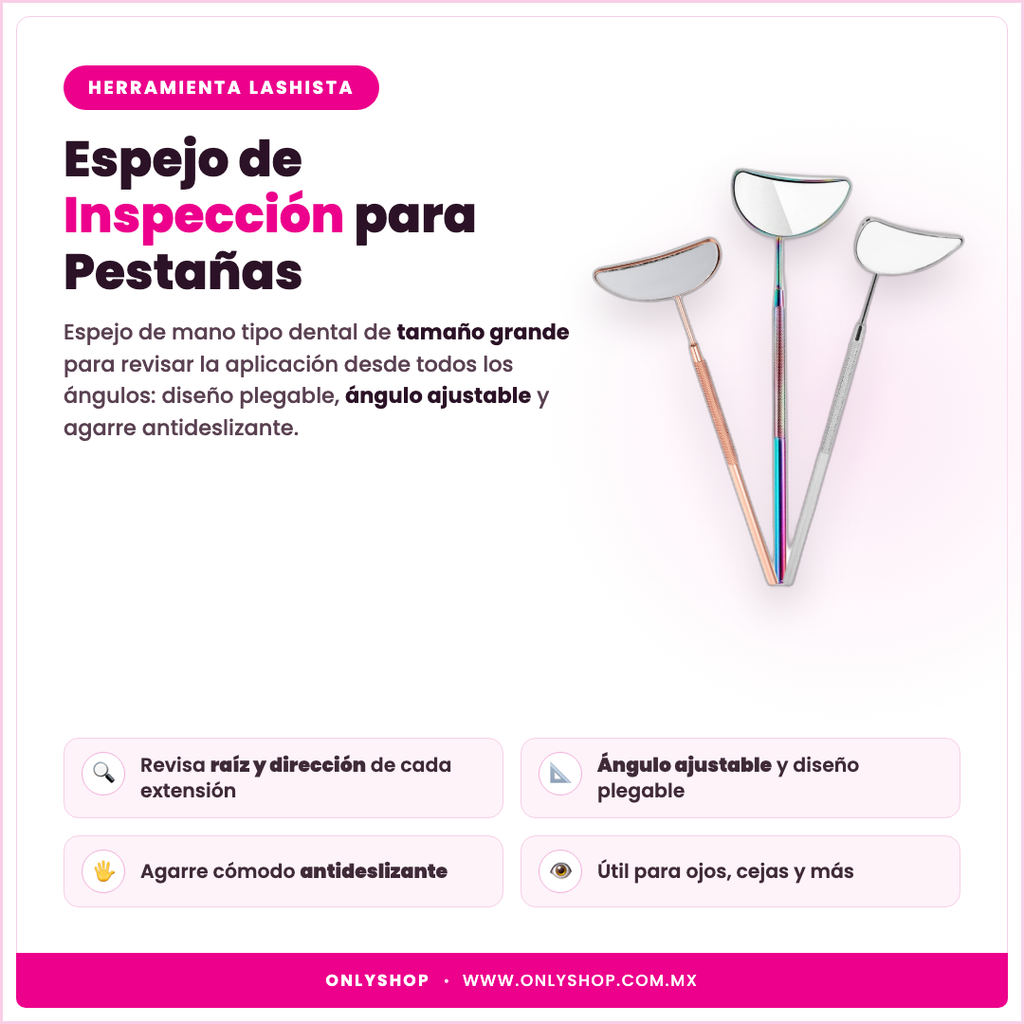 Espejo de Inspección — descripción y beneficios | OnlyShop